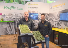 Brian Kura and Robert van Apeldoorn with Quick Plug, which last year became part of Profile